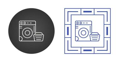 Washing Machine Vector Icon