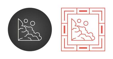 Landslide Vector Icon