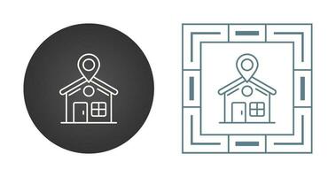 Home Location Vector Icon