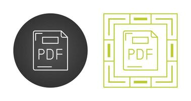 PDF Vector Icon