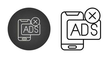 AD Block Vector Icon