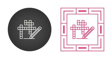 Crossword Vector Icon