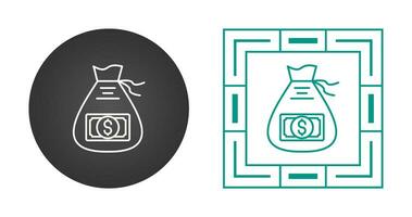 Money Bag Vector Icon