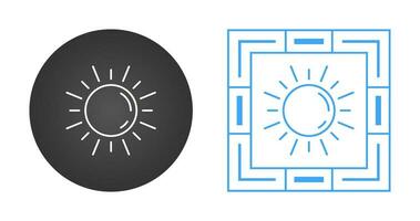 Sun Vector Icon