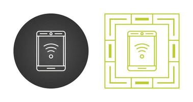 Phone With Signal Vector Icon