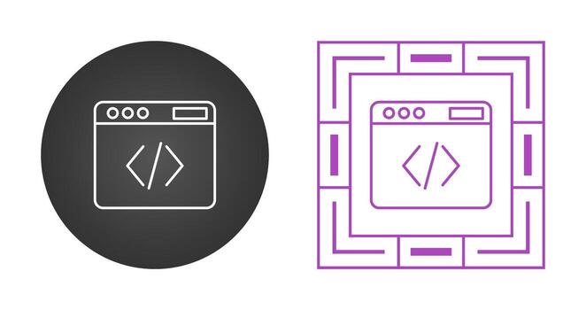 Code Vector Icon