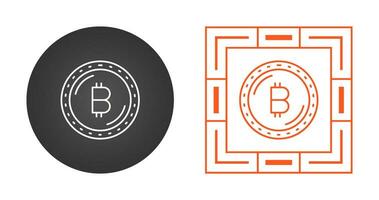 Bitcoin Currency Vector Icon