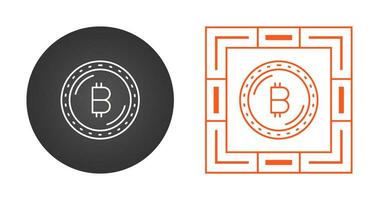 Bitcoin Currency Vector Icon