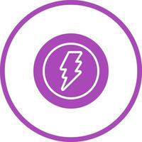 Lightning bolt Vector Icon