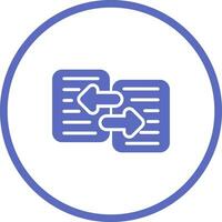 Data Transfer Vector Icon