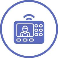 Intercom System Vector Icon