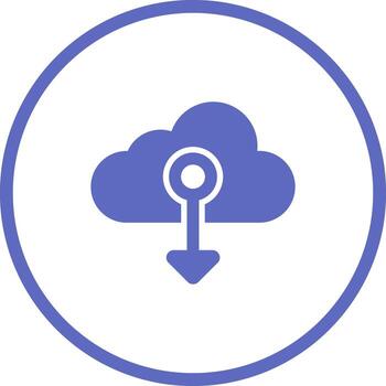 Cloud Native Vector Icon
