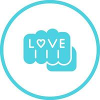 Love tattoo Vector Icon