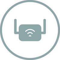 Wi-Fi Range Extender Vector Icon
