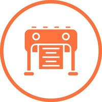 Plotter Vector Icon
