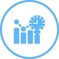 Sales Forecasting Vector Icon