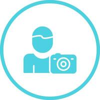 Photographer Vector Icon