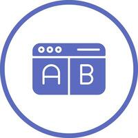 Multivariate Testing Vector Icon