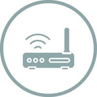 Wi-Fi Router Vector Icon