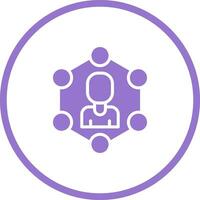 Network Segmentation Vector Icon