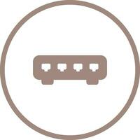 Ethernet Switch Vector Icon