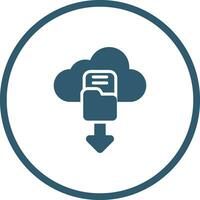 Cloud Security Auditing Vector Icon