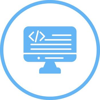 icono de vector de lenguaje de programación