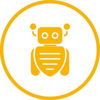 Robot Assistant Vector Icon