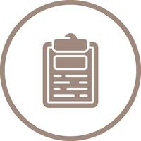 Clipboard Vector Icon