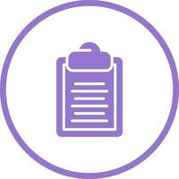 Clipboard Vector Icon