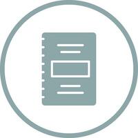Notebook Vector Icon