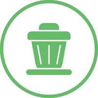 Trash bin Vector Icon