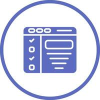 Design Brief Vector Icon