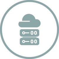 Cloud Computing Vector Icon