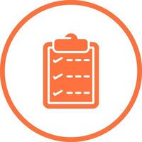 Task list with checkmarks Vector Icon