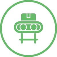 Conveyor belt Vector Icon