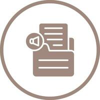 Document Insert Audio Vector Icon