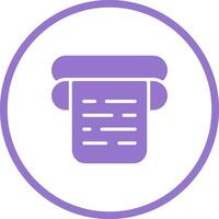 Printing Press Vector Icon