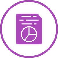 Document Insert Diagram Vector Icon