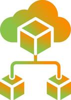 Cloud Infrastructure Vector Icon