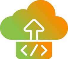 Cloud Deployment Vector Icon