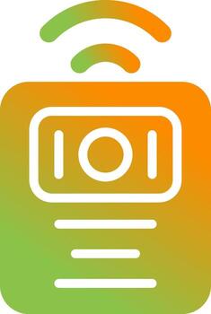 inalámbrico intercomunicador vector icono