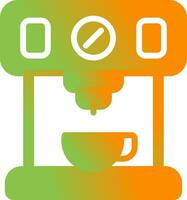 Coffee Maker with Wi-Fi Vector Icon