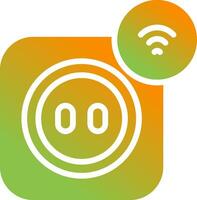 Smart Plug Vector Icon