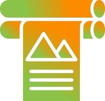 Large Format Printer Vector Icon