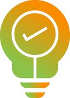 Lightbulb Vector Icon
