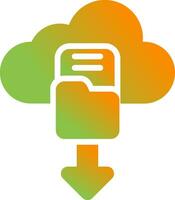 Cloud Security Auditing Vector Icon