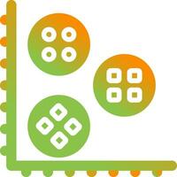 Cluster Analysis Vector Icon