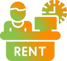 Rental Service Vector Icon