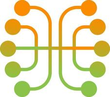 Neural Networks Vector Icon